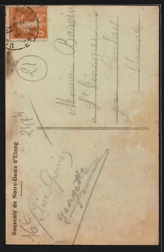 AK Velars-sur-Ouche, La source et l`église de Velars, la colonie et le monument de Notre-Dame d`Étang