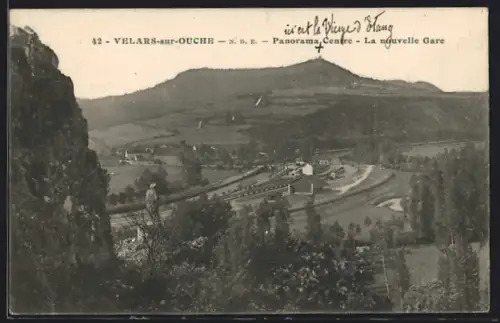 AK Velars-sur-Ouche, Panorama Centre, La nouvelle Gare