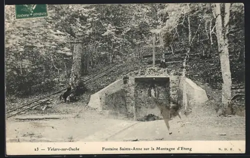 AK Velars-sur-Ouche, Fontaine Sainte-Anne sur la Montagne d`Étang