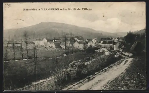 AK Val-Suzon, La Sortie du Village