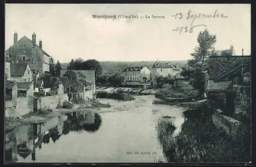 AK Montbard /Côte-d`Or, La Brenne