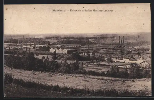 AK Montbard, Usines de la Société Montbard Aulnaye