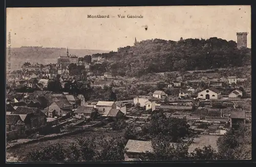 AK Montbard, Vue Générale