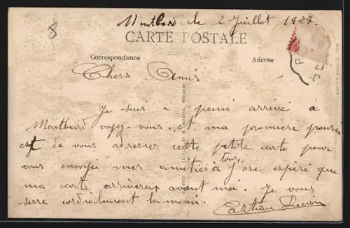 AK Montbard, Vue Générale