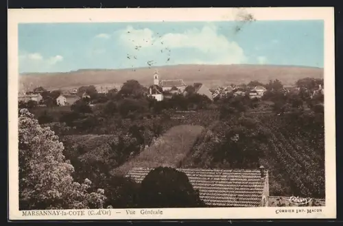 AK Marsannay-la-Côte /C.-d`Or, Vue Générale