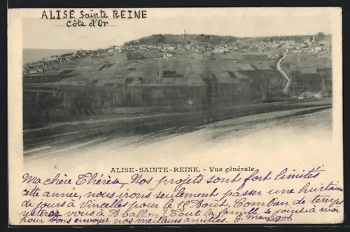 AK Alise-Sainte-Reine, Vue générale
