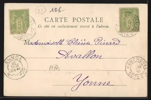 AK Alise-Sainte-Reine, Vue générale