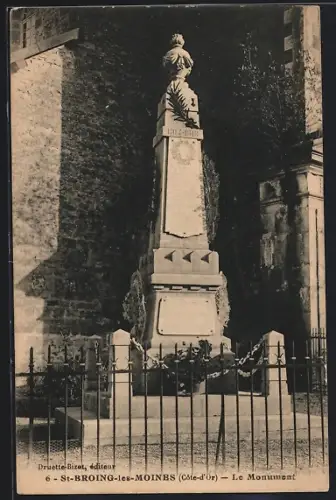 AK St-Broing-les-Moines /Côte-d`Or, Le Monument