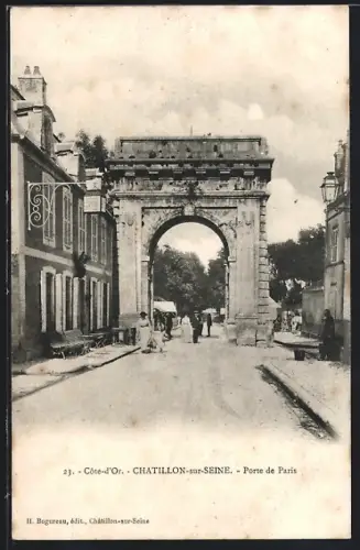 AK Châtillon-sur-Seine, Porte de Paris