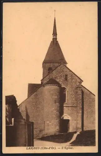AK Laignes /Côte-d`Or, L`Église
