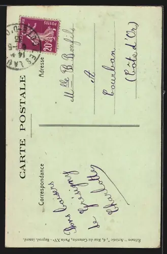 AK Grésigny-Ste-Reine /Côte-d`Or, Le Monument aux Morts