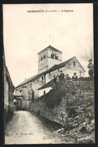 AK Gemeaux /Côte-d`Or, L`Église