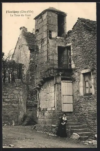 AK Flavigny /Côte-d`Or, La Tour du Guet