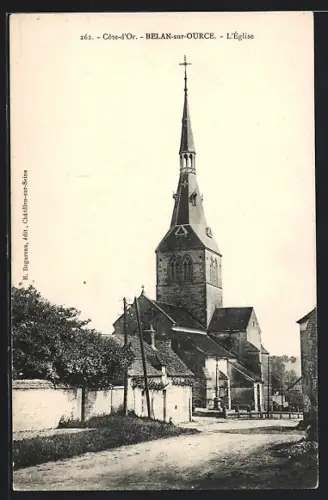 AK Belan-sur-Ource /Côte-d`Or, L`Église