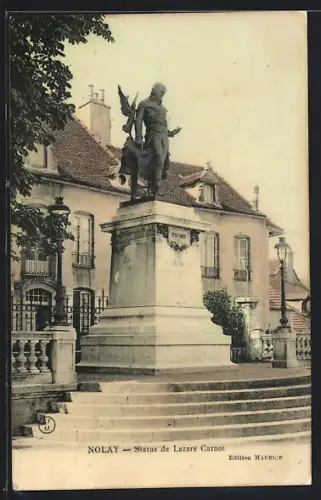 AK Nolay, Statue de Lazare Carnot