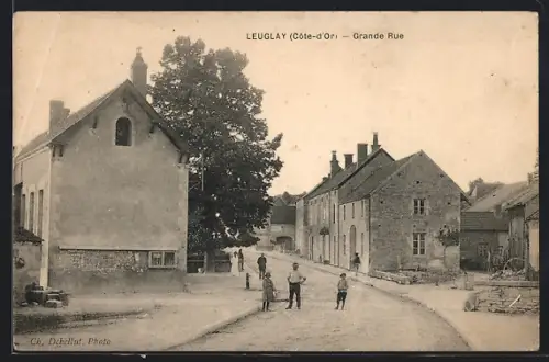 AK Leuglay /Côte-d`Or, Grande Rue