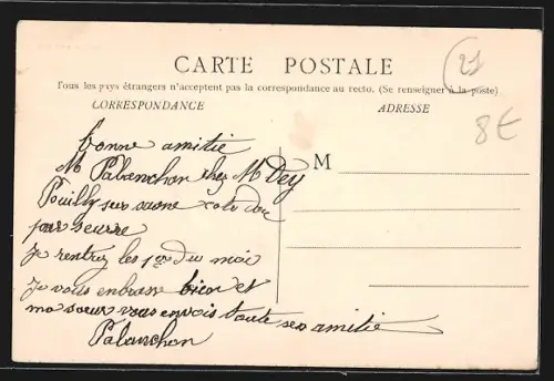 AK Pouilly-s-Saone, Maisons du XVe siècle