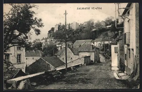 AK Salmaise, Partie aus dem Ort