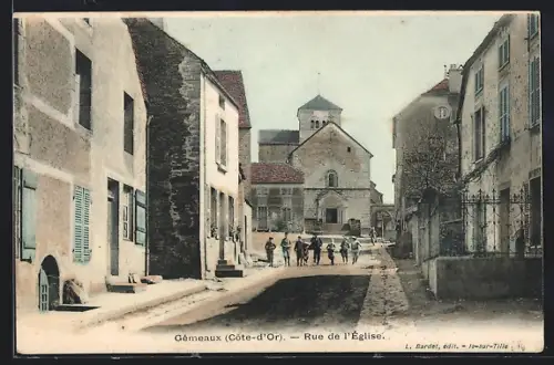 AK Gemeaux, Rue de l`Eglise