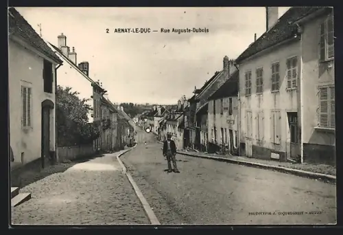 AK Arnay-le-Duc, Rue Auguste-Dubois
