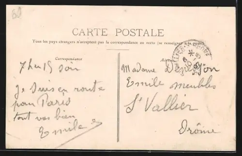 AK Les Laumes, Grande Rue