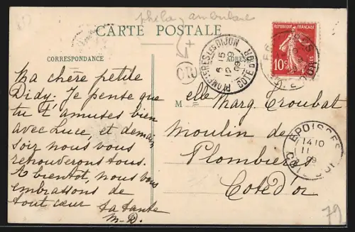 AK Vieux-Chateau, L`Église, Kirche