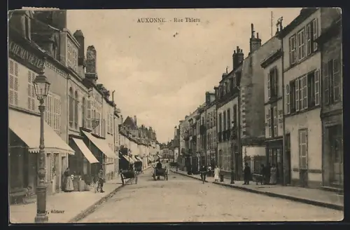AK Auxonne, Rue Thiers