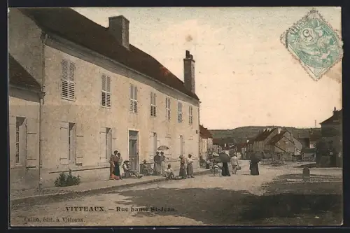 AK Vitteaux, Rue haute St-Jean