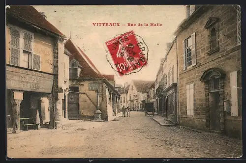 AK Vitteaux, Rue de la Halle