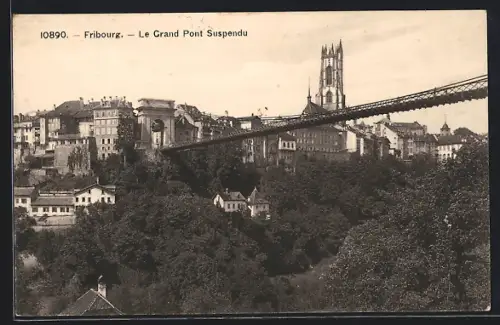 AK Fribourg, Le Grand Pont Suspendu