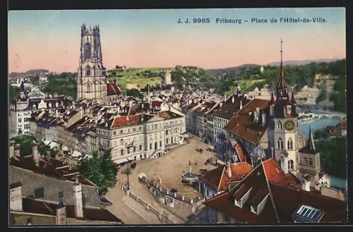 AK Fribourg, Place de l`Hôtel-de-Ville
