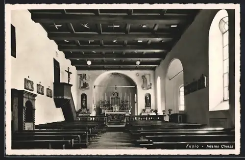 AK Fusio, Interno Chiesa Parrocchiale