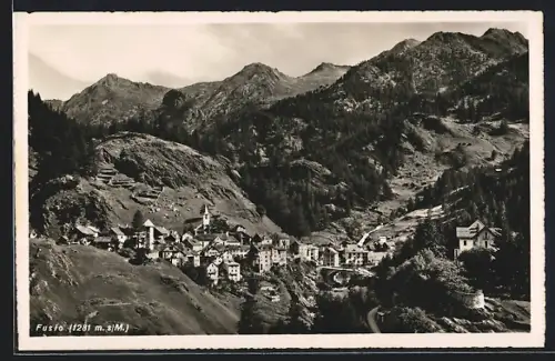 AK Fusio, Panorama mit Bergen