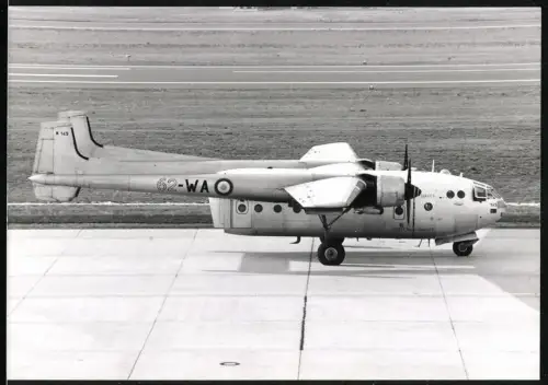 Fotografie Flugzeug Nord Noratlas, Transportflugzeug 62-WA N145