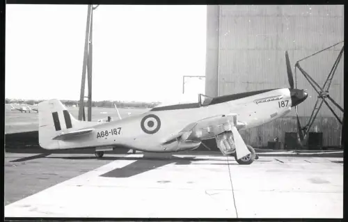 Fotografie Flugzeug Jasta Jagdflugzeug Kennung A68-187