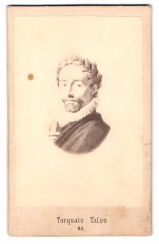 Fotografie Portrait Torquato Tasso