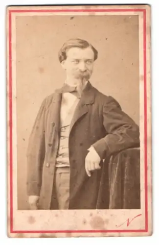 Fotografie Nadar, Paris, Amédée Charles Henri de Noé Cham französischer Karikaturist