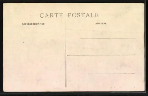 AK Croquis de Guerre, Régiment d`Infanterie se préparant à défendre und Village 1914