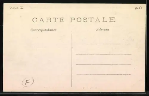 AK Tranchée abrit sur le Front, 1914