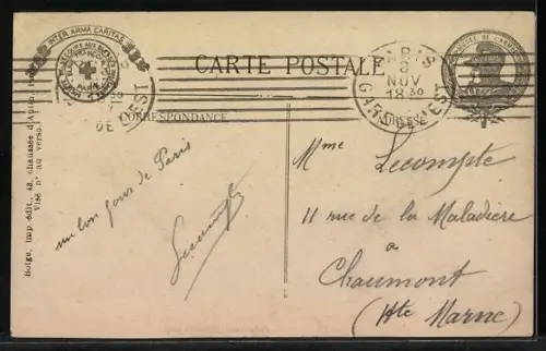 AK Nos martyrs, pur le Droit et la Liberté, Musee de l`Armee, Eglise des Invalides