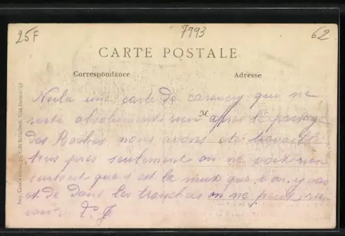 AK Carency, Ce qui reste d`une maison, transformée en forteresse