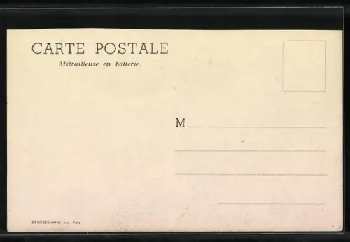 AK Mitrailleuses en batterie