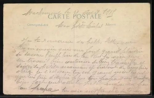 AK Elincourt-Sainte-Marguerite, Les tranchées