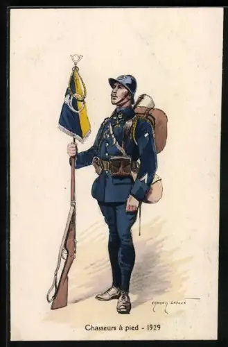 AK Chasseurs à pied, 1929