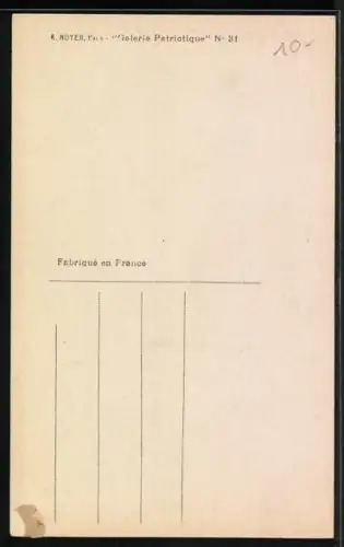 AK Citation à l`Ordre de L`Armée, Le caporal brancardier Ramousse 105e d`infanterie