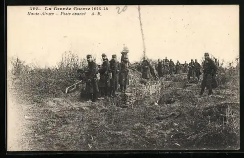 AK Haute-Alsace, Poste avancé