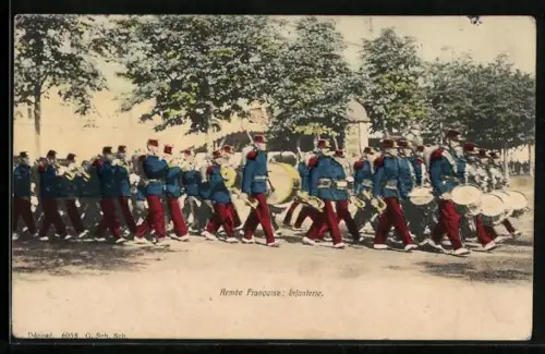 AK Armée Francaise, Infanterie
