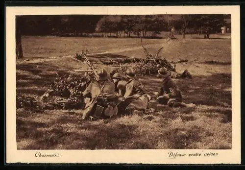 AK Chasseurs, Défense contre avions