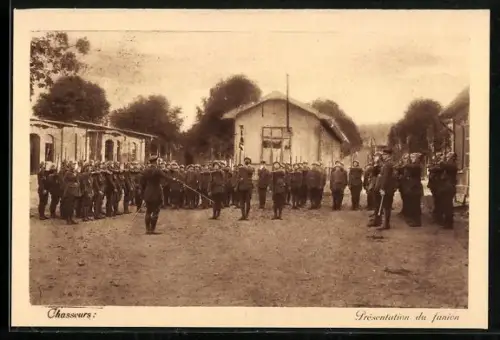 AK Chasseurs, Présentation du fanion