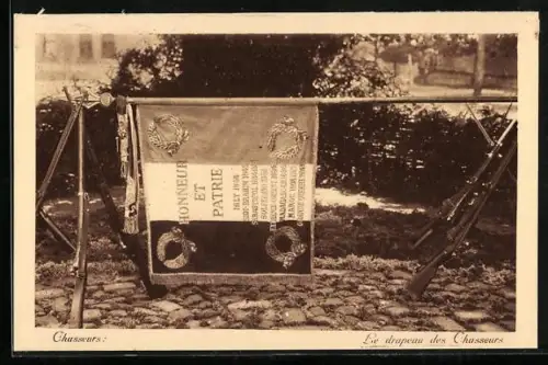 AK Chasseurs, Le drapeau des Chasseurs